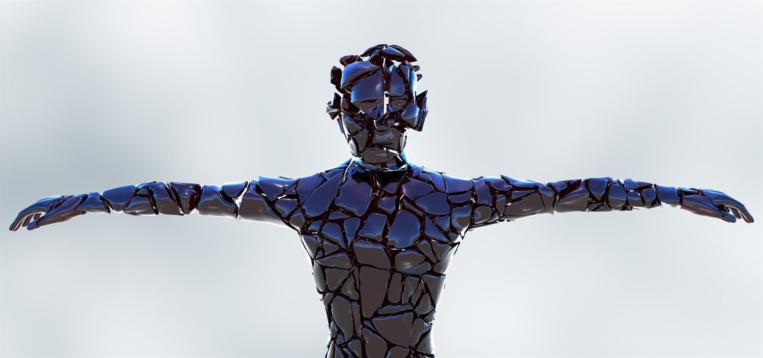 3D Robot Character — Cinematic Game Trailer